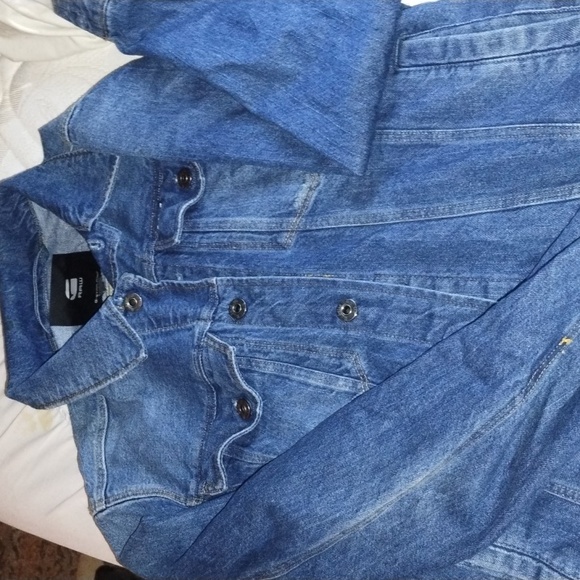 Unisex M G-Star Raw Denim Jacket - Picture 1 of 7